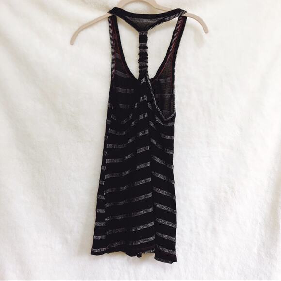ENTI Black Striped Tank Top - Picture 6 of 8